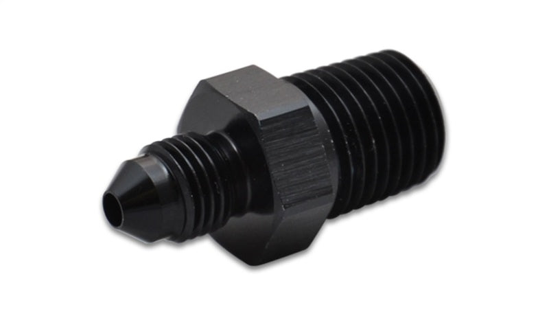 Vibrant -4AN to 1/8in NPT Straight Adapter Fitting - Aluminum - Racecraft Industries