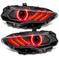 Oracle Lighting 18-23 Ford Mustang Dynamic ColorSHIFT LED Headlights - Black Series SEE WARRANTY - Racecraft Industries
