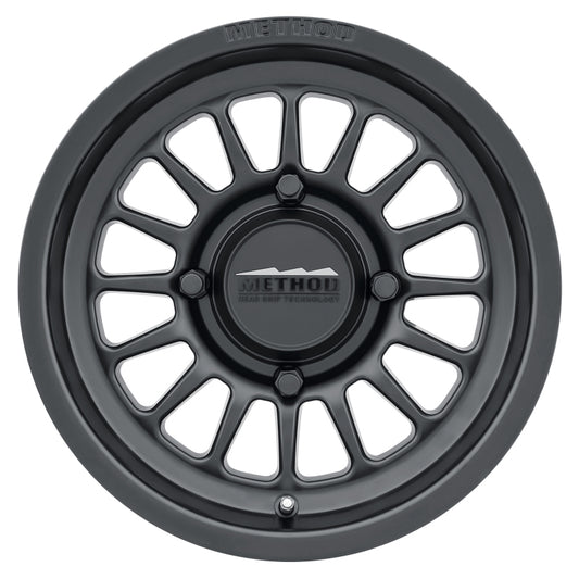 Method MR411 Bead Grip 15x7 / 4+3/13mm Offset / 4x156 / 132mm CB Matte Black Wheel - Racecraft Industries