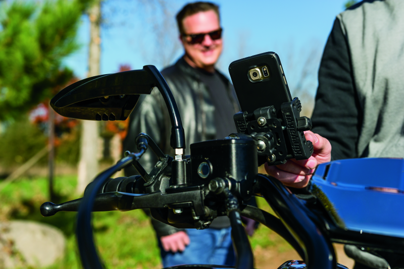 Kuryakyn Tech Connect Standard Cradle For Perch Mount Black - Racecraft Industries