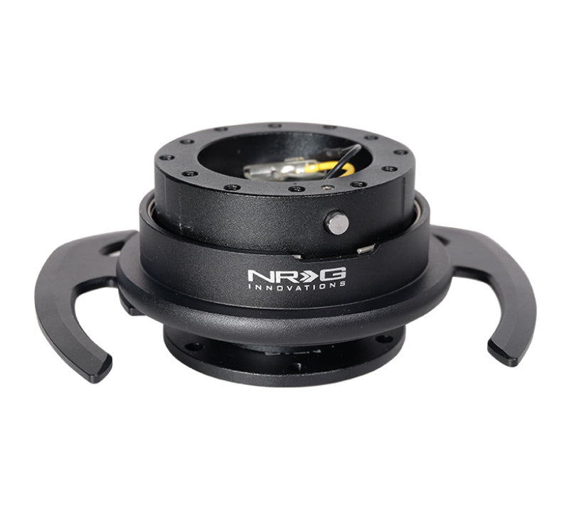 NRG Quick Release Kit Gen 4.0 - Black Body / Black Ring w/ Handles - Racecraft Industries