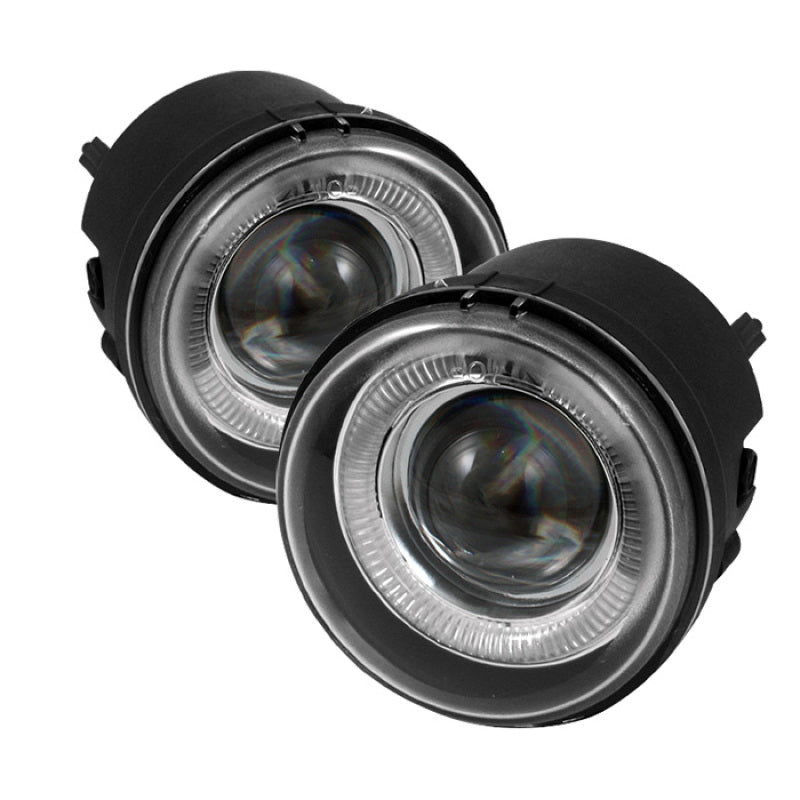 Spyder Dodge Charger 06-10/Caravan 05-07Halo Projector Fog Lights w/swch Clear FL-P-DCH05-HL - Racecraft Industries