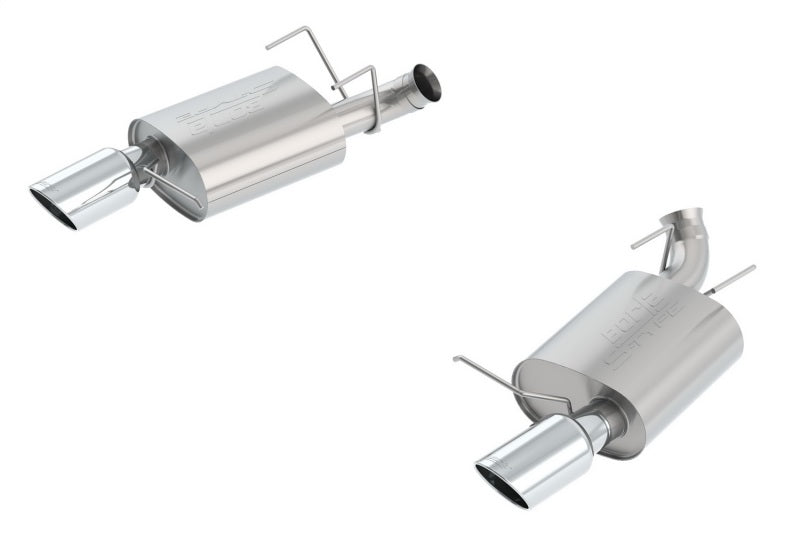 Borla 13-14 Mustang GT/Boss 302 5.0L V8 RWD Single Split Rr Exit S-Type Exhaust (rear section only) - Racecraft Industries