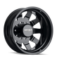 Mayhem 8181 Challenger Dually 22x8.25 / 10x225 BP / 169mm Offset / 170.1mm Hub Full Black Wheel - Racecraft Industries