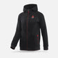 Akrapovic Mens Corpo Zip Hoodie Black - Large - Racecraft Industries