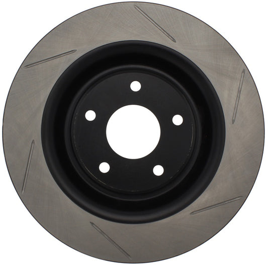 StopTech Power Slot 06-10 Chevrolet Corvette Front Left Slotted Rotor - Racecraft Industries