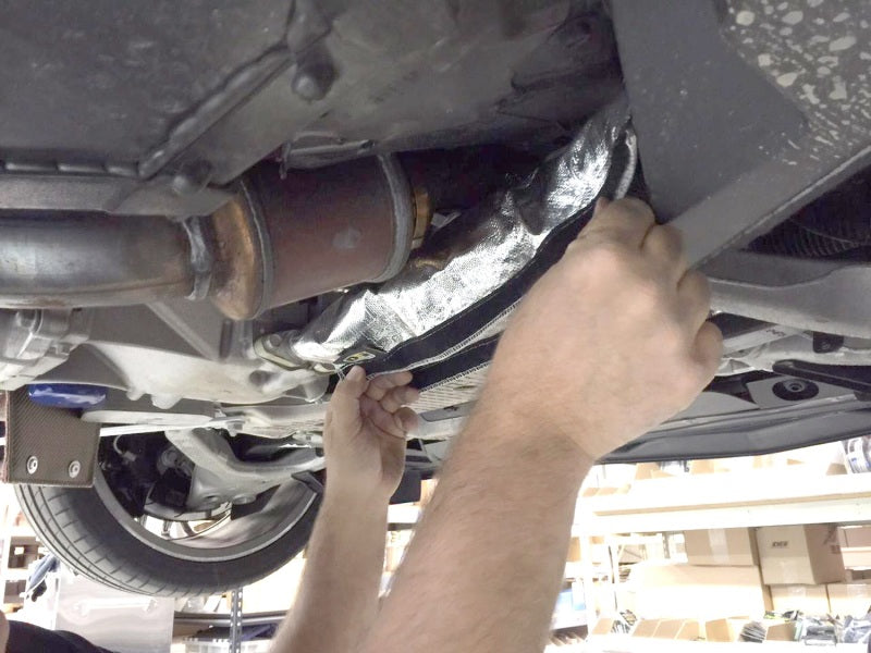 DEI Corvette C7 Oil Cooler Line Sleeves 2in - 2-1/2in x 18in Heat Shroud - Racecraft Industries