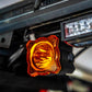 KC HiLiTES FLEX ERA 1 Single Light Shield ONLY (Amber) - Racecraft Industries