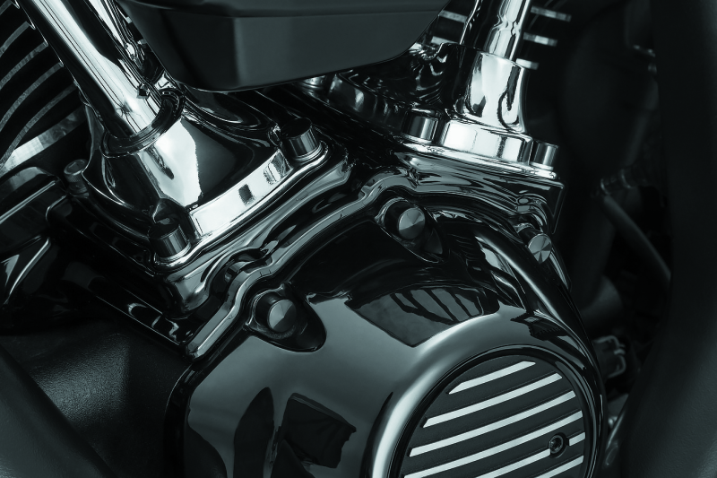 Kuryakyn Kool Kaps Engine Kit Milwaukee-8 Gloss Black - Racecraft Industries