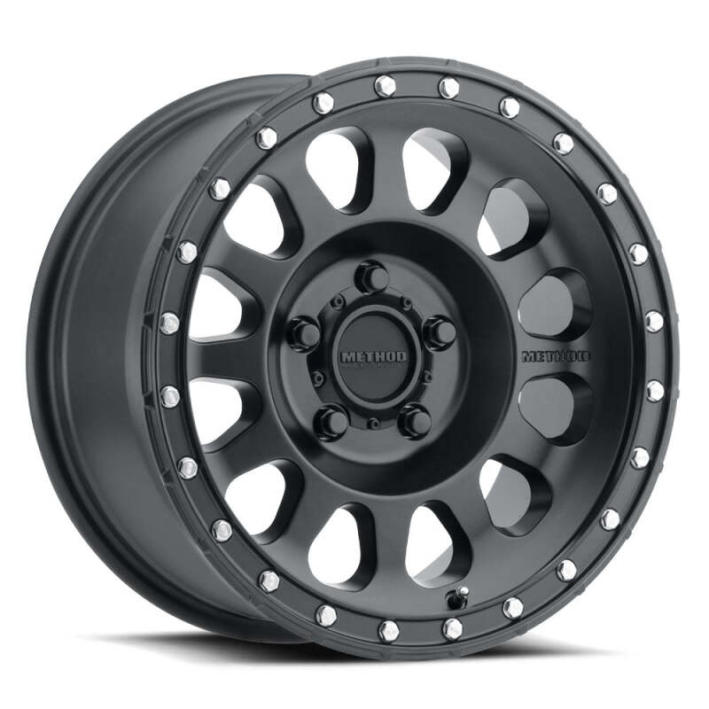 Method MR315 20x9 / 6x5.5 BP / 0mm Offset / 106.25mm CB Matte Black Wheel - Racecraft Industries