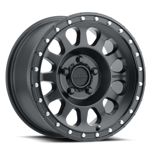 Method MR315 20x9 / 6x5.5 BP / 0mm Offset / 106.25mm CB Matte Black Wheel - Racecraft Industries