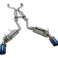 HKS 09+ 370z Dual Hi-Power Titanium Tip Catback Exhaust (requires removal of emissions canister shie - Racecraft Industries