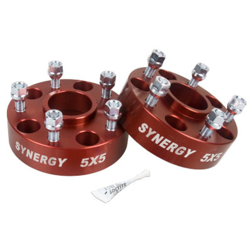 Synergy Hub Centric Wheel Spacers 6x5.5-1.50in Width M12x1.50 Stud Size - Racecraft Industries