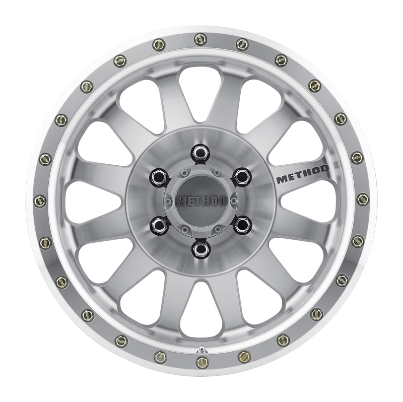 Method MR304 Double Standard 17x8.5 0mm Offset 6x5.5 108mm CB Machined/Clear Coat Wheel - Racecraft Industries