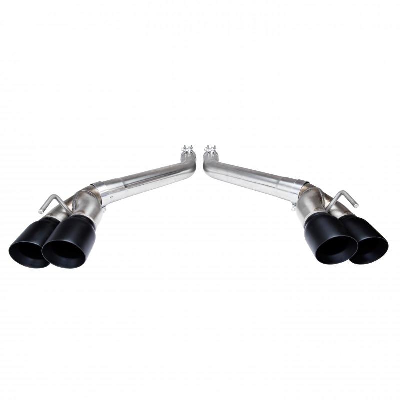 Kooks 2016 + Chevrolet Camaro SS LT1 3in Axle Back Muffler Delete Exhaust System w/ Black Quad Tips - Racecraft Industries