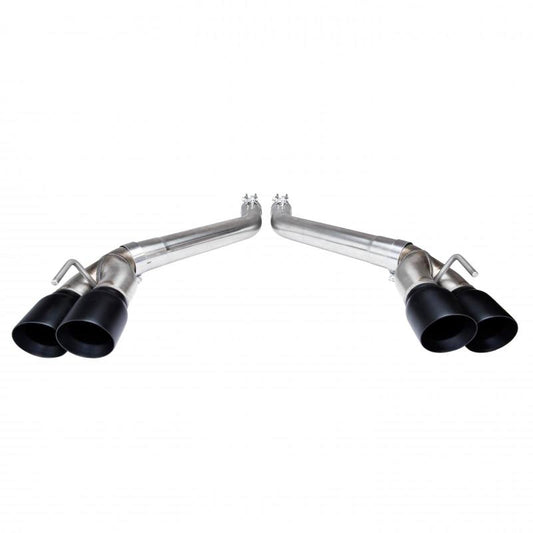 Kooks 2016 + Chevrolet Camaro SS LT1 3in Axle Back Muffler Delete Exhaust System w/ Black Quad Tips - Racecraft Industries
