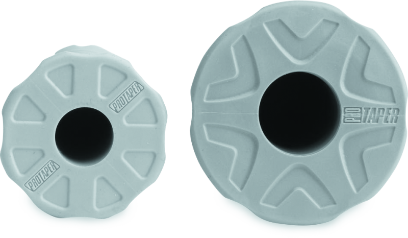 ProTaper 1/3 Micro Grips - Medium Light Gray - Racecraft Industries