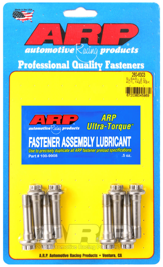 ARP Subaru FA20 2.0L Rod Bolt Kit - Racecraft Industries