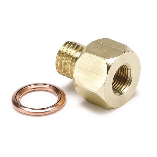 Autometer Metric Electric Temperature or Pressure Adapter - 1/8in NPT to M12x1.5 - Racecraft Industries