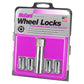 McGard Wheel Lock Nut Set - 4pk. (Tuner / Cone Seat) M12X1.5 / 13/16 Hex / 1.24in. Length - Chrome - Racecraft Industries