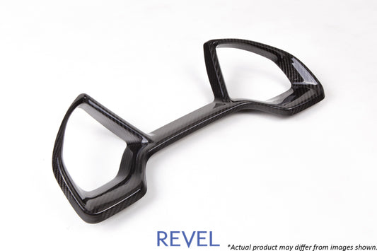 Revel GT Dry Carbon Dash Cluster Cover 16-18 Honda Civic - 1 Piece - Racecraft Industries