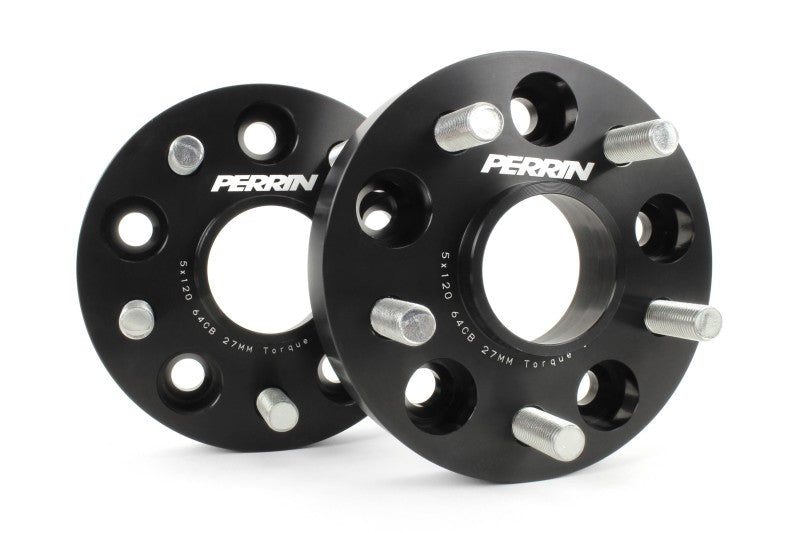Perrin 17-18 Honda Civic Type R 64.1mm Hub 5x120 27mm Wheel Spacers (One Pair) - Racecraft Industries