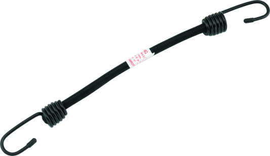BikeMaster Bungee 12in Heavy Duty 2 Hook Black - Racecraft Industries