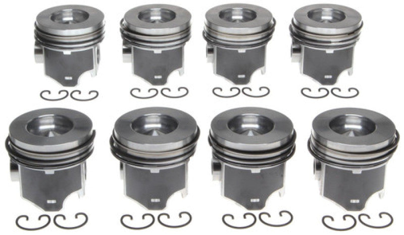 Mahle OE Cms 102mm/4.017 Bore ISB OE 3970192 Bare 05-08 17.1:1 CR Vin C Piston Set (Set of 6) - Racecraft Industries