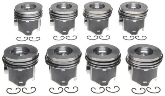 Mahle OE Cms 102mm/4.017 Bore ISB OE 3970192 Bare 05-08 17.1:1 CR Vin C Piston Set (Set of 6) - Racecraft Industries