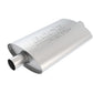Borla Pro-XS 2inch, 2inch, 14inch x 9-1/2inch x 4inch Oval Cen/Cen w/o Notch Turbo Muffler - Racecraft Industries