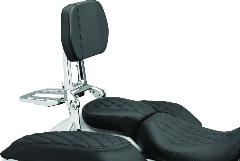 Kuryakyn Neo Driver & Passenger Backrest Chrome - Racecraft Industries