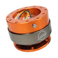 NRG Quick Release Gen 2.0 - Orange Body / Titanium Chrome Ring - Racecraft Industries