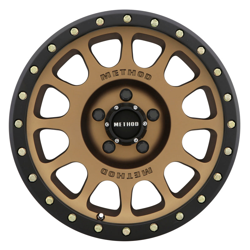 Method MR305 NV 17x8.5 0mm Offset 5x5.5 108mm CB Method Bronze/Black Street Loc Wheel - Racecraft Industries