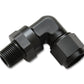 Vibrant -6AN to 1/4in NPT Female Swivel 90 Degree Adapter Fitting - Racecraft Industries