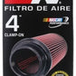 K&N Universal Rubber Filter 4inch FLG / 6inch OD-B / 4-5/8inch OD-T / 9inch H - Racecraft Industries
