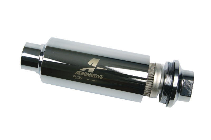 Aeromotive Pro-Series In-Line Fuel Filter - AN-12 - 100 Micron SS Element - Racecraft Industries