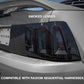 Raxiom 99-04 Ford Mustang Excluding 99-01 Cobra Icon LED Tail Lights- Black Housing (Smoked Lens) - Racecraft Industries
