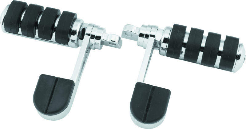 Kuryakyn ISO Peg Stirrups With Large Pegs With Male Mount Adapter (Pair) - Racecraft Industries