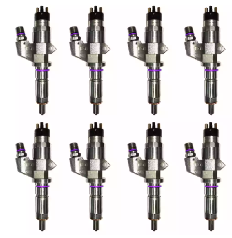 Exergy 01-04 Chevrolet Duramax 6.6L LB7 Reman Sportsman Injector - Set of 8 - Racecraft Industries