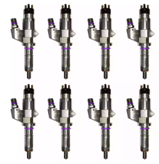 Exergy 01-04 Chevrolet Duramax 6.6L LB7 Reman Sportsman Injector - Set of 8 - Racecraft Industries