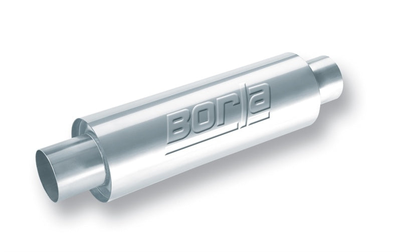 Borla XR-1 Racing Sportsman 3.5 inch Center-Center 15in x 5in Round Muffler - Racecraft Industries