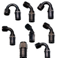 Fragola -10AN Race-Rite Crimp-On Hose End 90 Degree - Racecraft Industries
