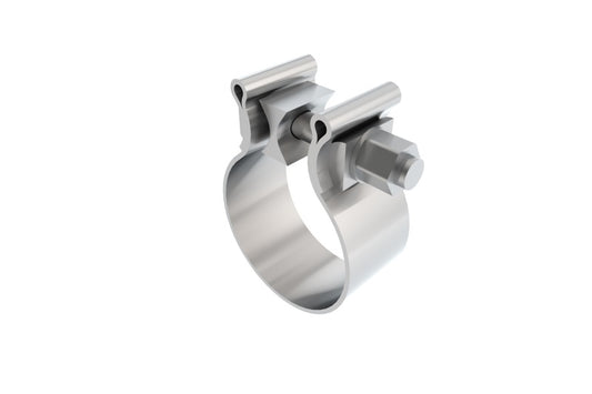 Borla Universal 2.25in (57mm) Stainless Steel Half Moon Clamp - Racecraft Industries