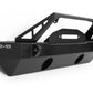 DV8 Offroad 07-23 Jeep Wrangler/Gladiator JT/JK/JL FS-25 Stubby Front Bumper w/Plated Bull Bar - Racecraft Industries