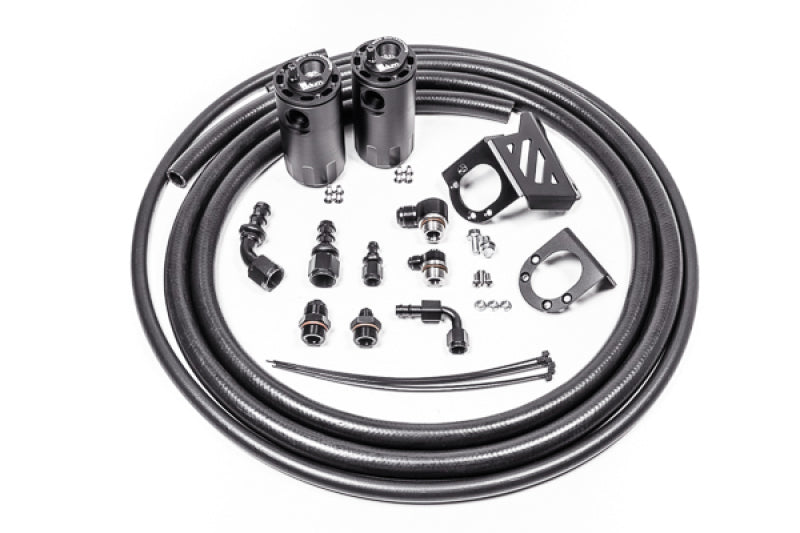 Radium Engineering 2016+ Toyota Tacoma Dual Catch Can Kit - Fluid Lock - Racecraft Industries