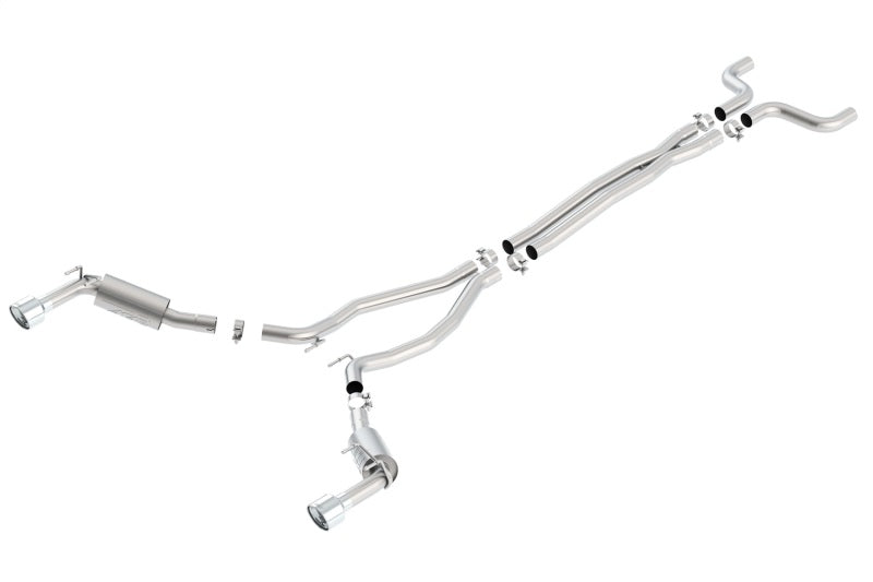 Borla 14-15 Chevy Camaro SS 6.2L V8 Single Split Rear Exit ATAK Catback Exhaust - Racecraft Industries