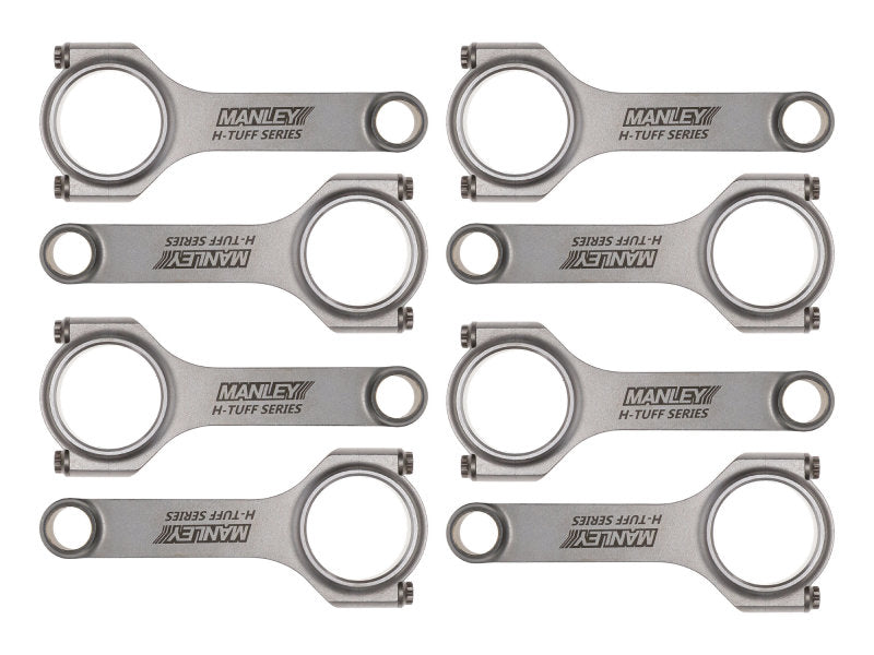 Manley Chrysler 6.2L/6.4L HEMI H Tuff Connecting Rod Set .927in Pin w/ ARP2000 (Set of 8) - Racecraft Industries
