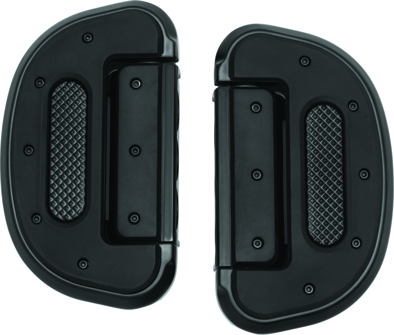 Kuryakyn Heavy Industry Passenger Floorboard Without Adapter Black - Racecraft Industries