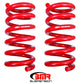 BMR 15-17 S550 Mustang Rear Handling Version Lowering Springs - Red - Racecraft Industries
