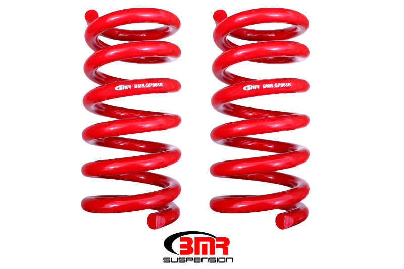 BMR 15-17 S550 Mustang Rear Handling Version Lowering Springs - Red - Racecraft Industries